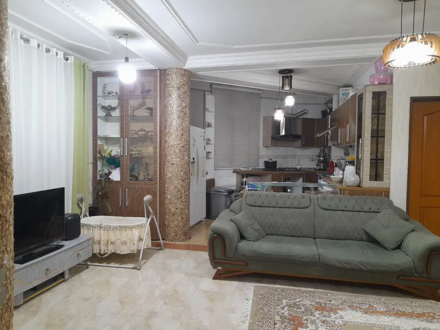 واحد نقلی در معلم 71متری ترتمیز شیک|فروش آپارتمان|ساری, |دیوار