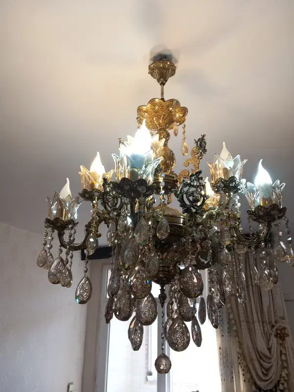 لوستر برنز و لوستر آشپزخانه و اتاق کودک|لوستر و چراغ آویز|قم, پردیسان|دیوار