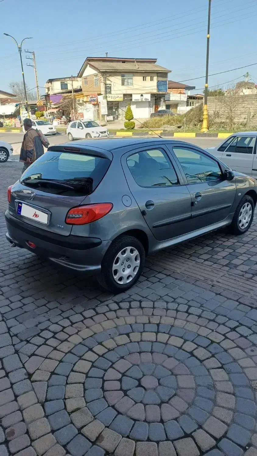 ۲۰۶مدل ۹۰ درجه یک|خودرو سواری و وانت|چالوس, |دیوار