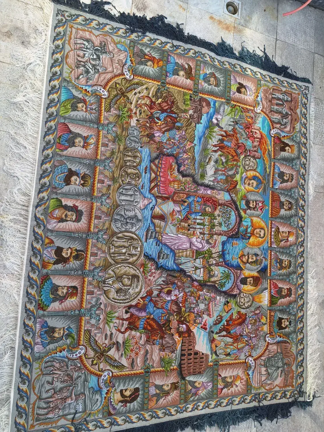 تابلو فرش|تابلو فرش|تبریز, |دیوار