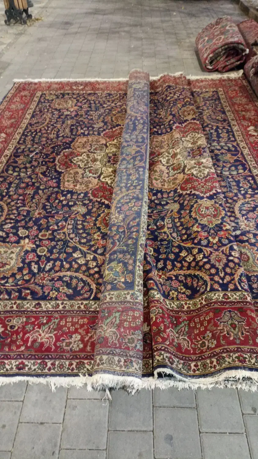 جفت 12متری دستباف بافت تبریز سالم بدون ایراد|فرش|تهران, حبیب الله|دیوار