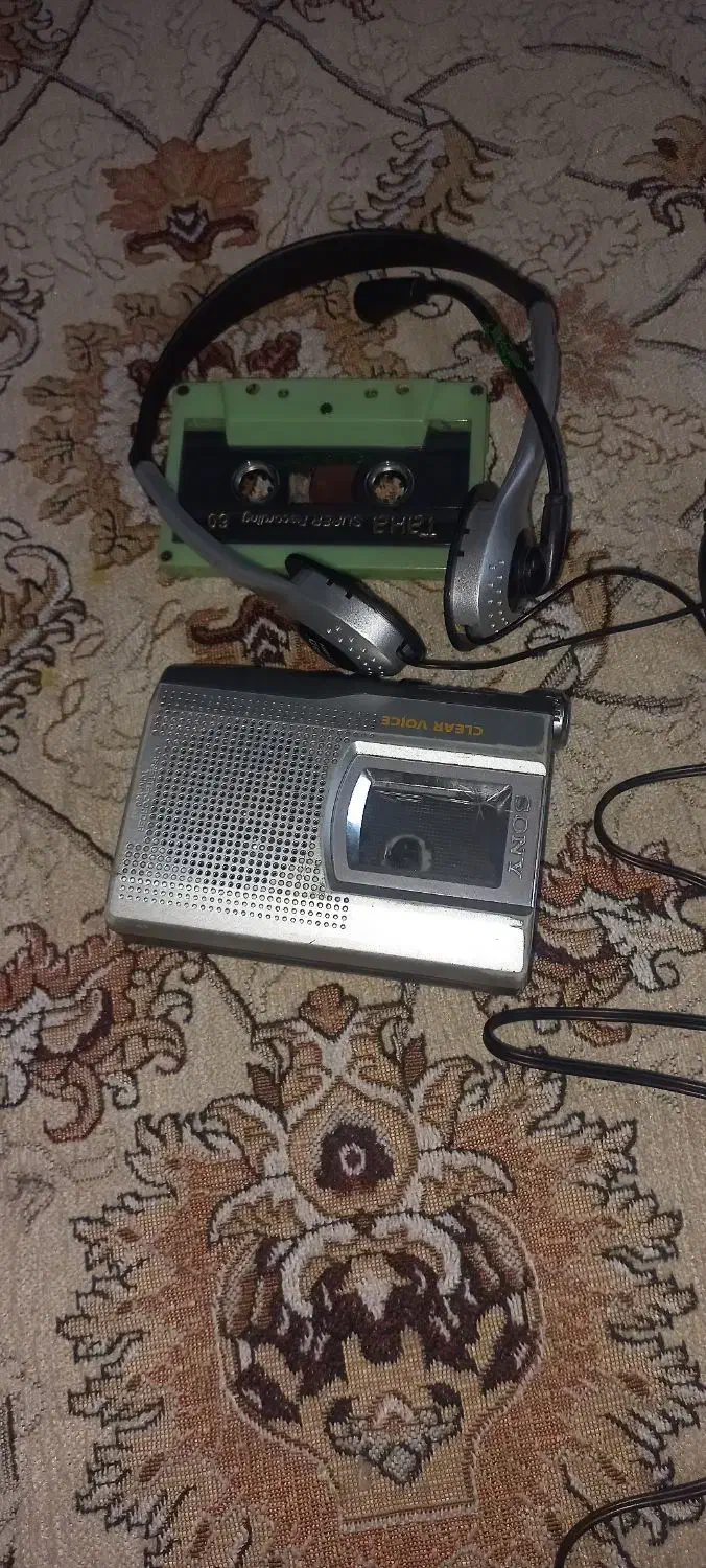 ضبط و پخش سونی کاست سالم|پخش‌کننده همراه|تهران, خاک سفید|دیوار