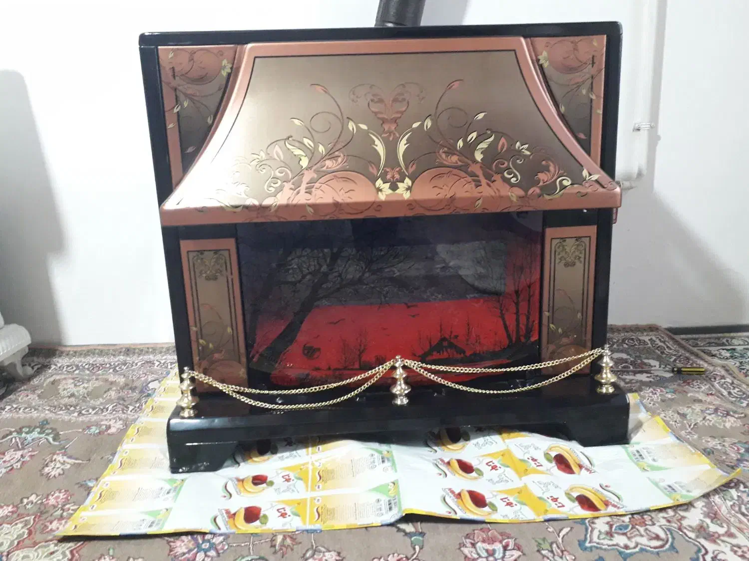 بخاری گازی|بخاری، هیتر، شومینه|بیستون, |دیوار