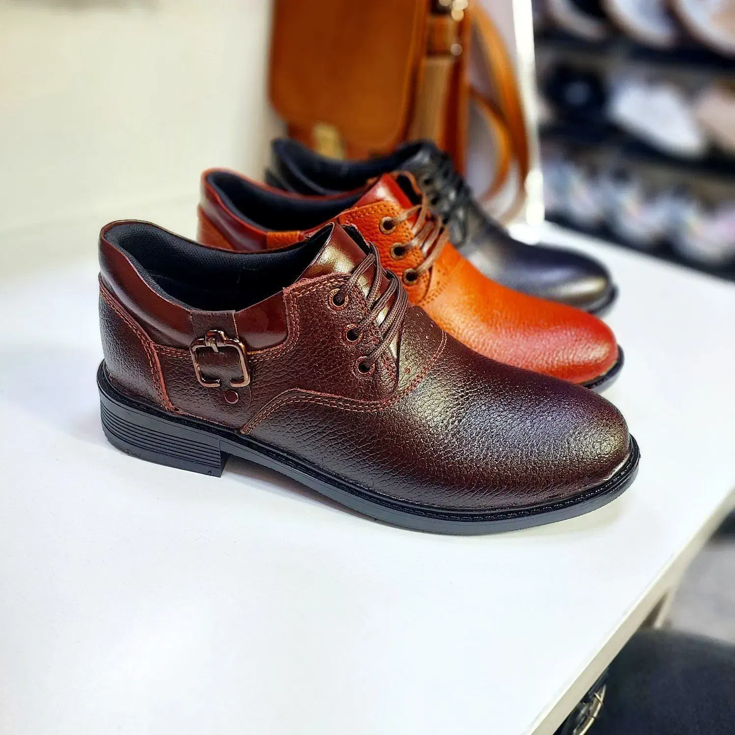 کفش چرم مردانه (قیمت استثنایی)|کیف، کفش، کمربند|زابل, |دیوار
