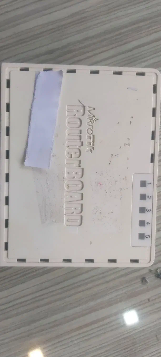 روتر میکروتیک750Gدر حد نو|مودم و تجهیزات شبکه|کوهدشت, |دیوار