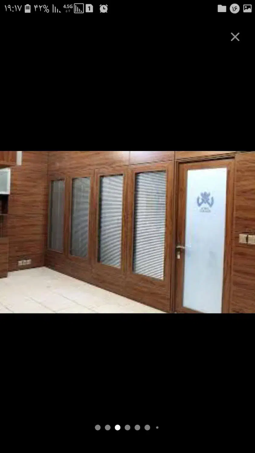 دکوراسیون پارتیشن اداری دوجداره وتک جداره|دفتر کار|بهبهان, |دیوار