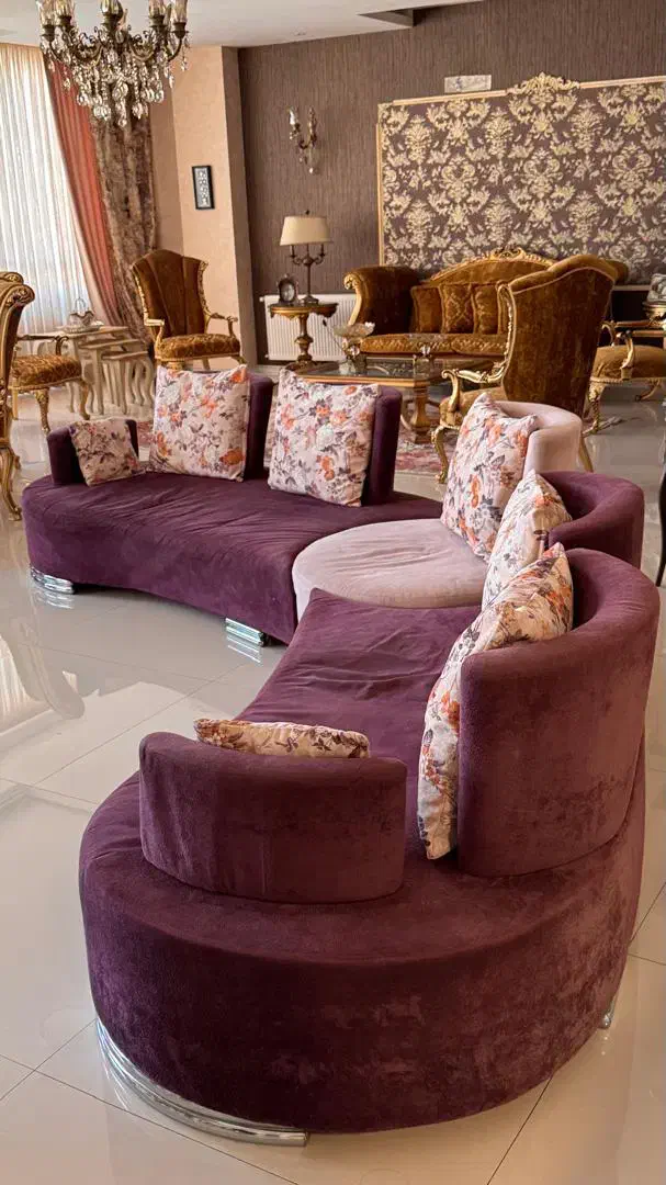 مبل راحتی ال|مبلمان خانگی و میز عسلی|مشهد, نیروی هوایی|دیوار