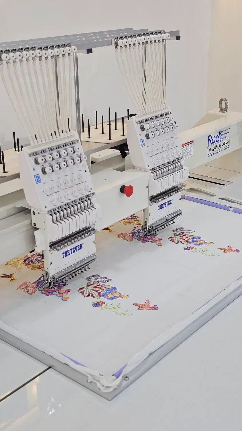 دستگاه گلدوزی کامپیوتری دوکله، تحویل فوری|چرخ خیاطی و ریسندگی|بندرعباس, |دیوار