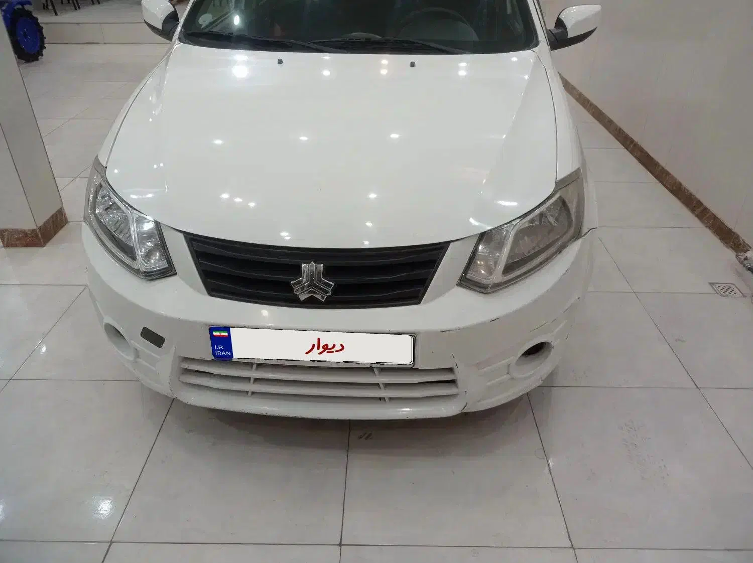 ساینا مدل ۱۴۰۰ بیرنگ شاسی سالم|خودرو سواری و وانت|کرمانشاه, |دیوار