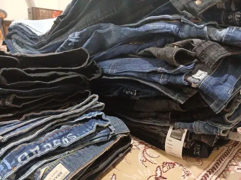 فروش ۱۰۰ عدد شلوار لی|لباس|دوگنبدان, |دیوار