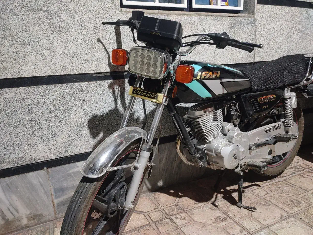 موتورسیکلت لیفان ۱۵۰ مدل ۱۴۰۱ در حد صفر|موتورسیکلت|رامند, |دیوار