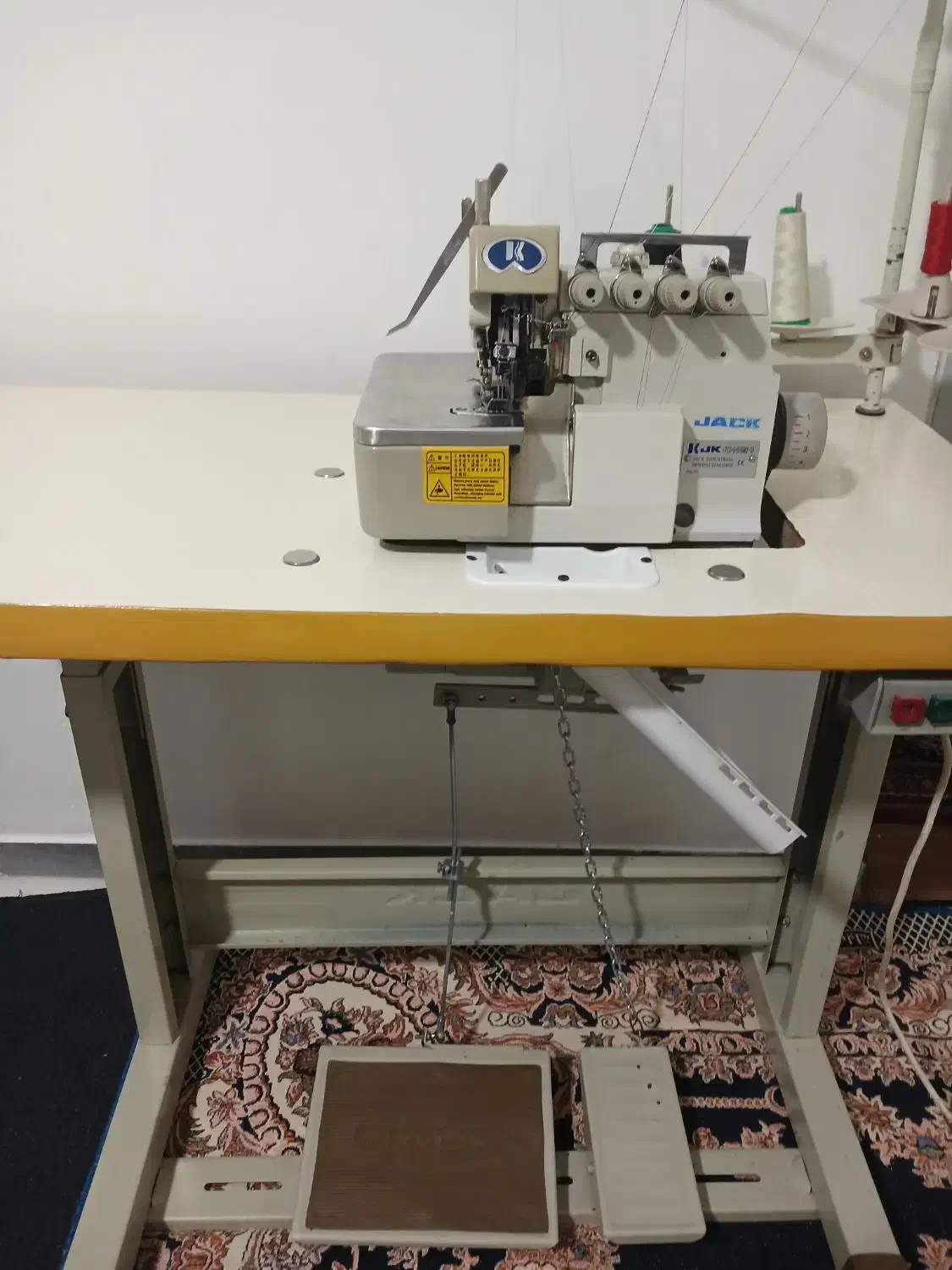 چرخ سردوز ۵نخ جک|چرخ خیاطی و ریسندگی|کرمانشاه, |دیوار