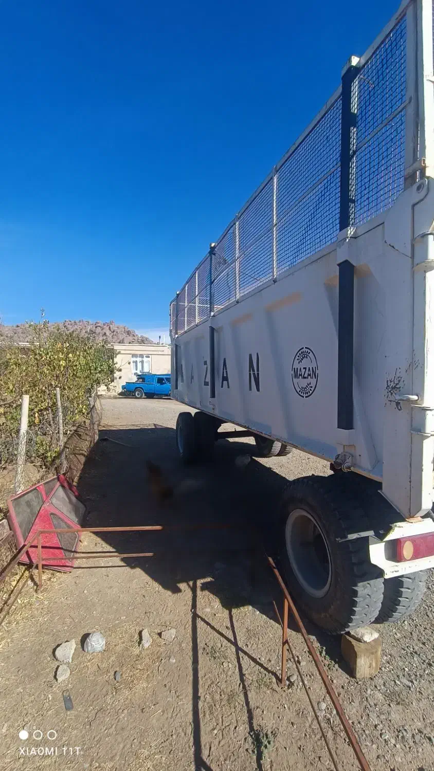 تریلی 8چرخ مازان اندازه 6.5در 2.5|ماشین‌آلات صنعتی|لاجان, |دیوار