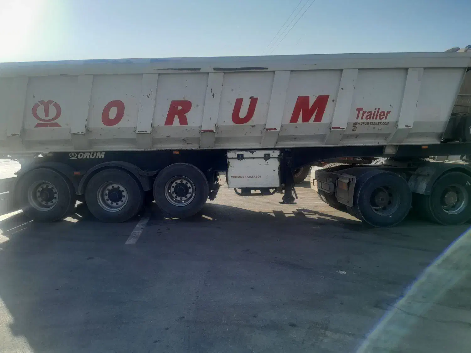 تریلی کمپرس س محور فوکس|خودرو سنگین|آبگرم, |دیوار