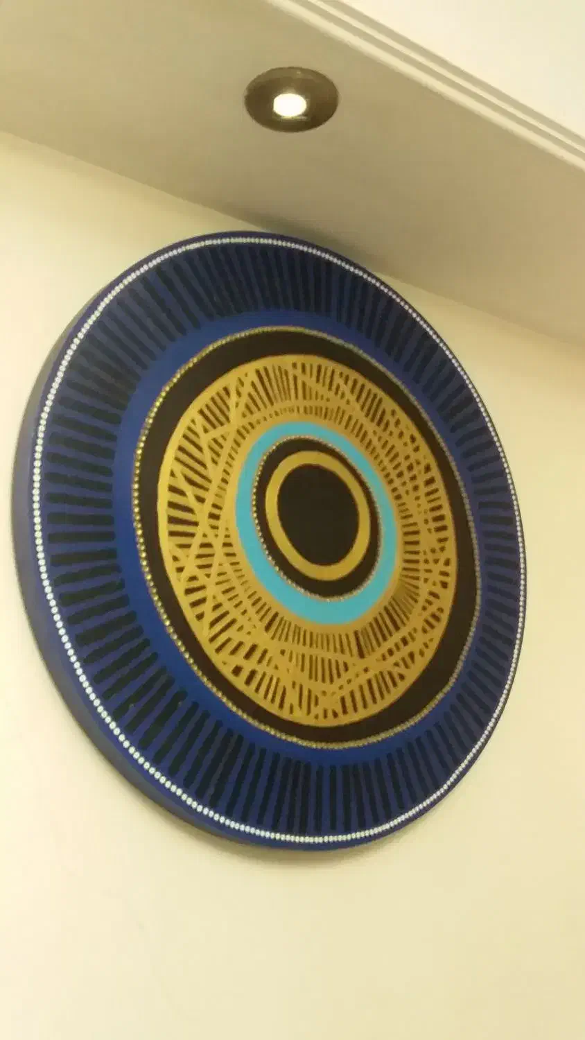 تابلو چشم نظر کار دست و نگین دار|تابلو، نقاشی، عکس|کرج, حسینآباد|دیوار