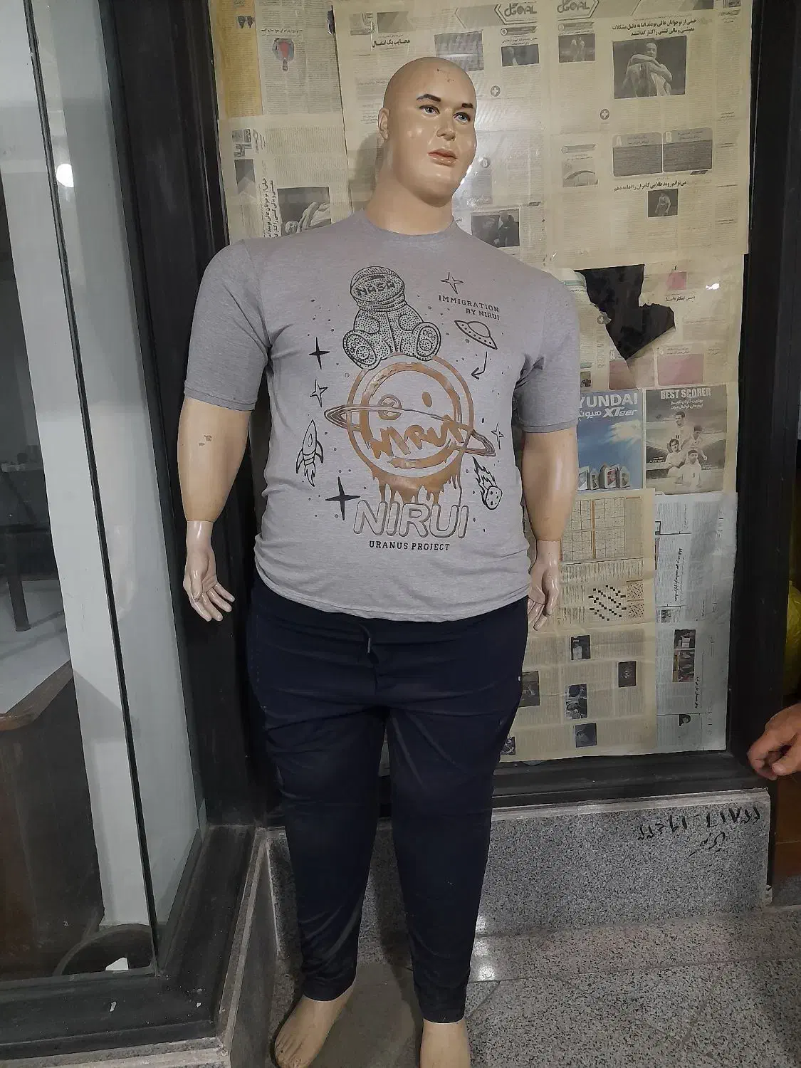 مانکن مردانه سایز خیلی بزرگ|فروشگاه و مغازه|ماسال, |دیوار