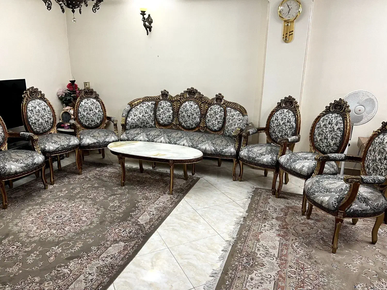 مبلمان استیل فرحی|مبلمان خانگی و میز عسلی|تهران, مینای جنوبی|دیوار