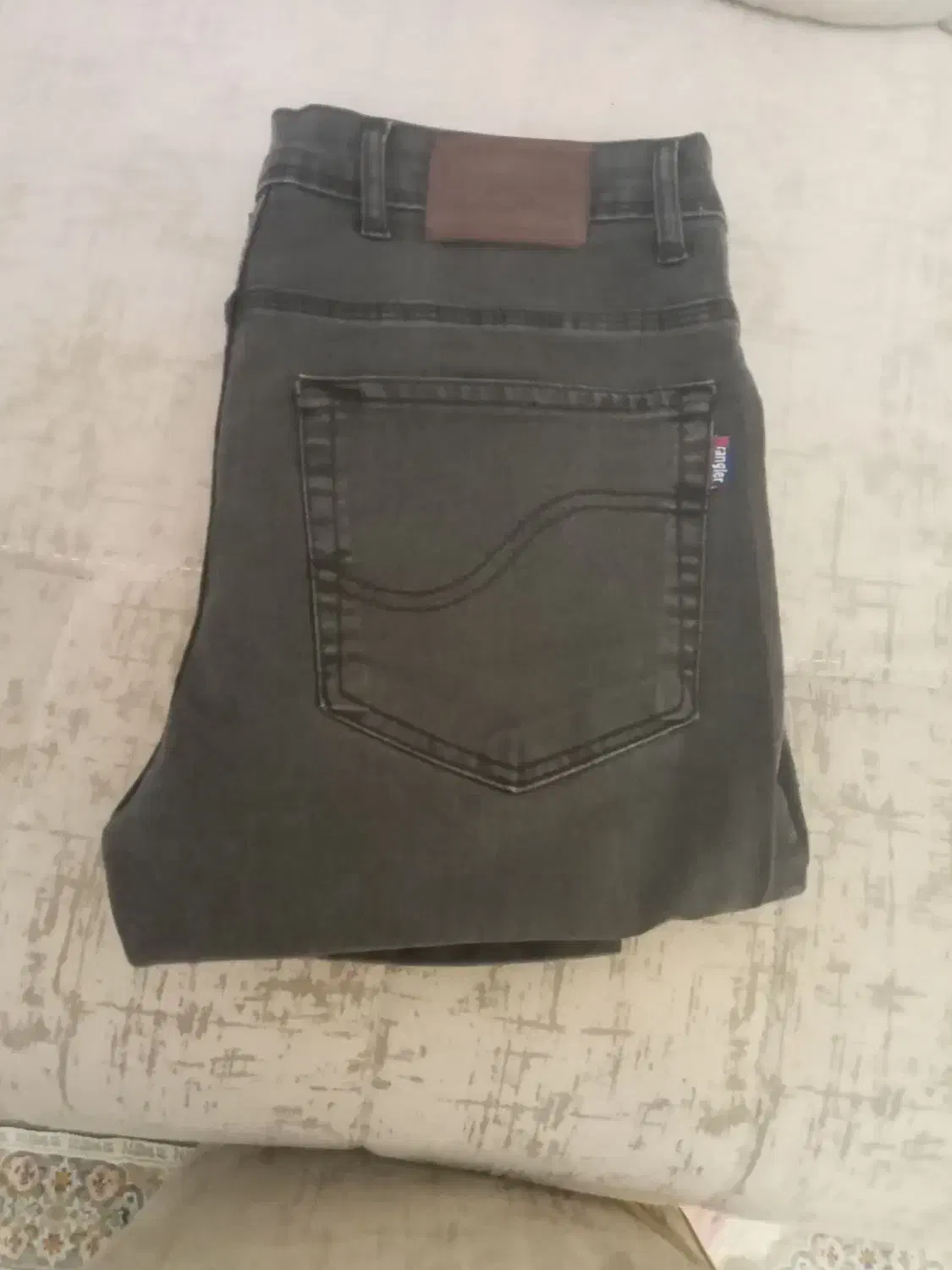 شلوار لی مردانه زغالی نو.سایز ۴۴|لباس|چوبر, |دیوار