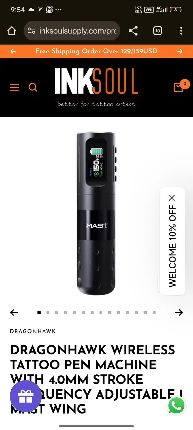 دستگاه پن تتو mast|آرایشی، بهداشتی، درمانی|تهران, چیتگر جنوبی|دیوار