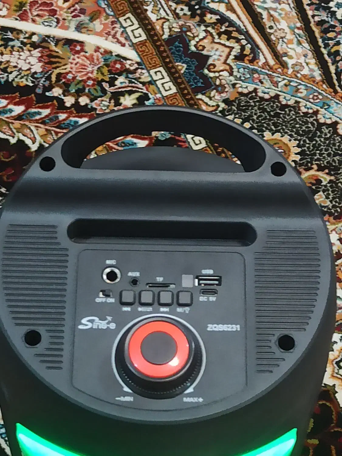 فروش یک عدداسپیکرسینگ مدل6231بامیکروفون وکنترل نو|سیستم صوتی خانگی|بابلسر, |دیوار