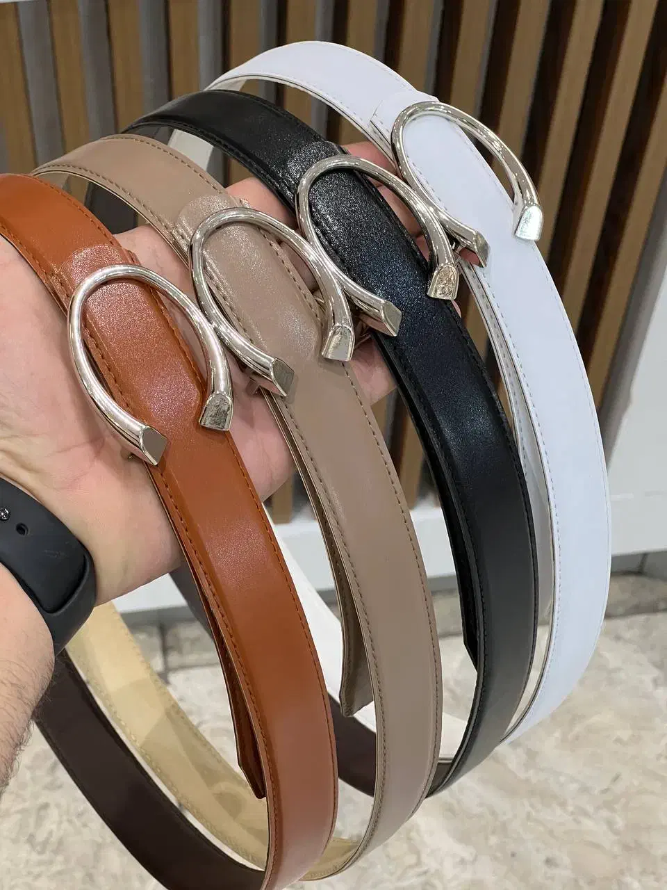 انواع کمربند زنانه وارداتی|کیف، کفش، کمربند|ماکو, |دیوار