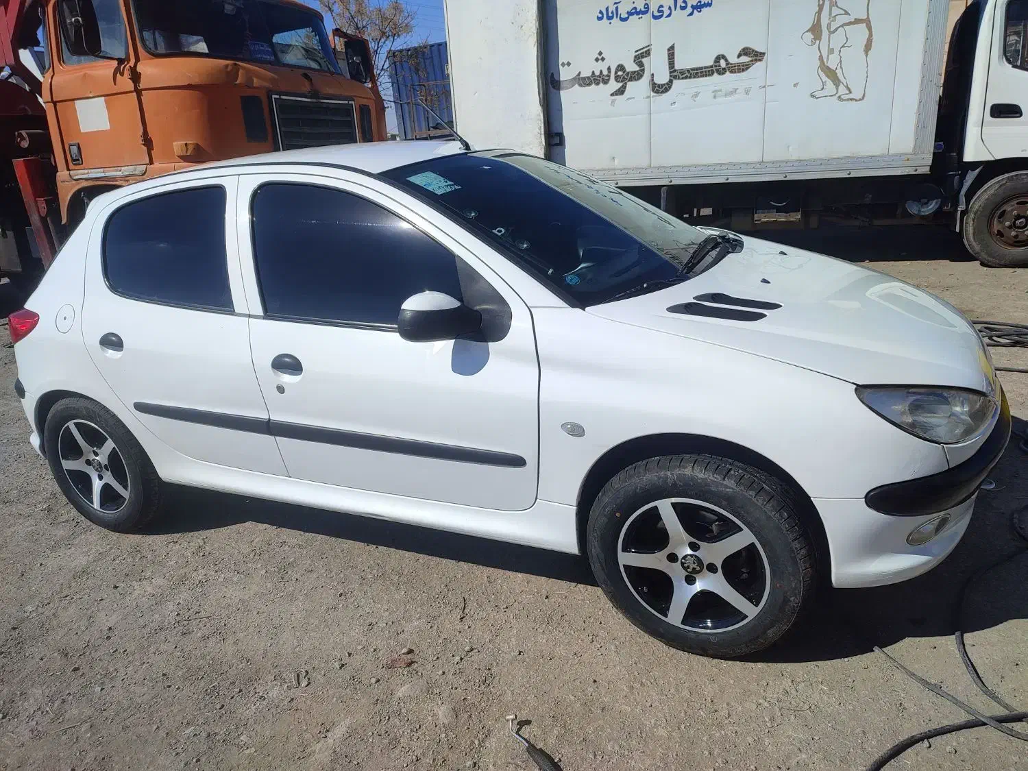 ۲۰۶ مدل آخر ۹۵ تمیز و فنی سالم|خودرو سواری و وانت|مشهد, حضرت حجت|دیوار