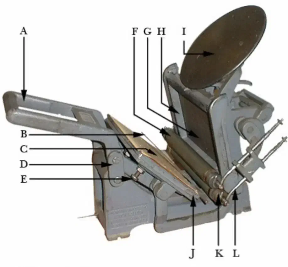 دستگاه ملخی دستی عتیقه|کلکسیون اشیاء عتیقه|رامسر, |دیوار