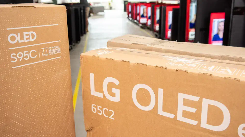 تلویزیون 55 اینچ الجی در حد اکبند کم کار کرد|تلویزیون و پروژکتور|تهران, صادقیه|دیوار