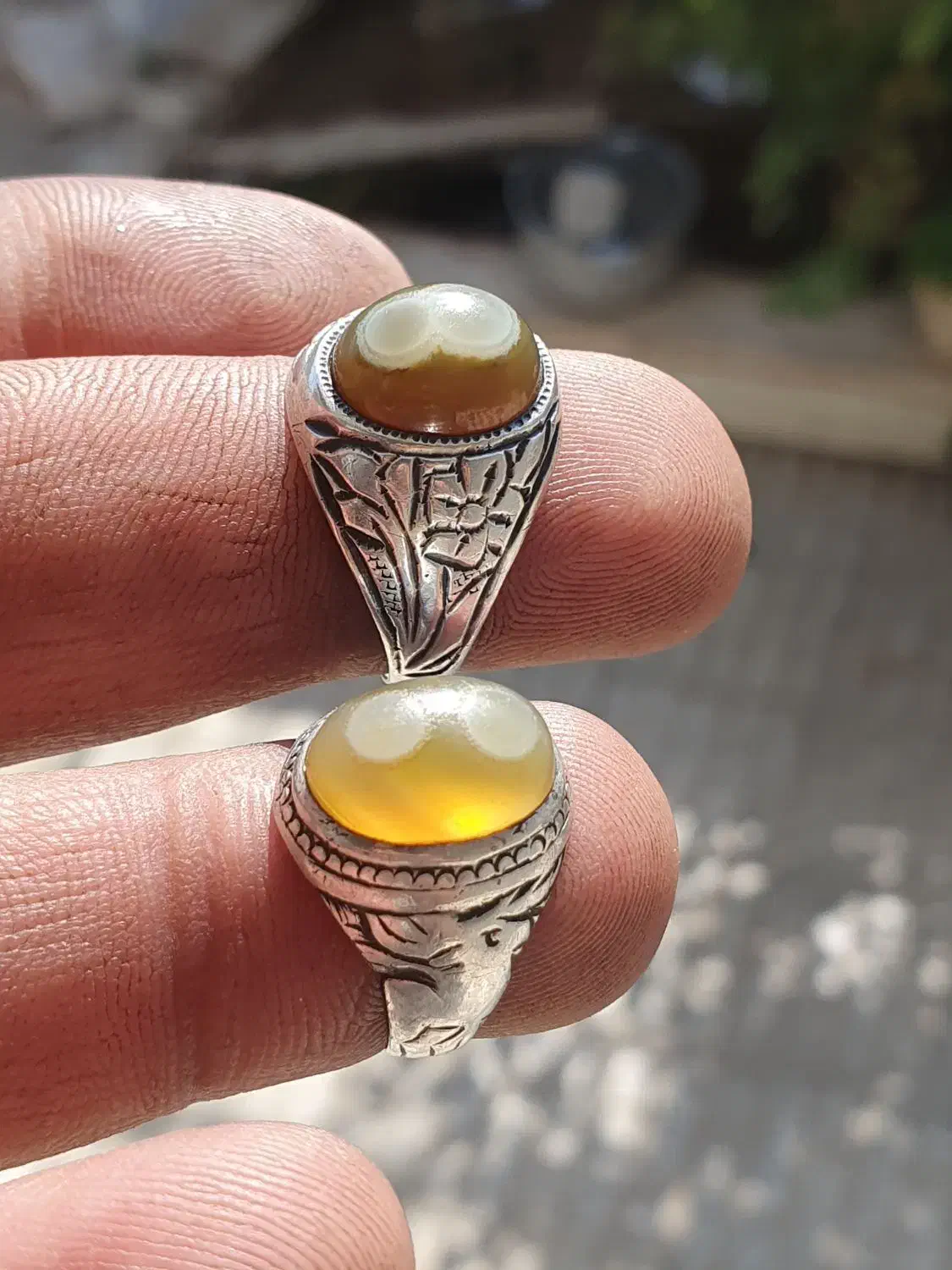 انگشتر باباقوری کهنه|جواهرات|اسلام‌شهر, چیچکلو|دیوار