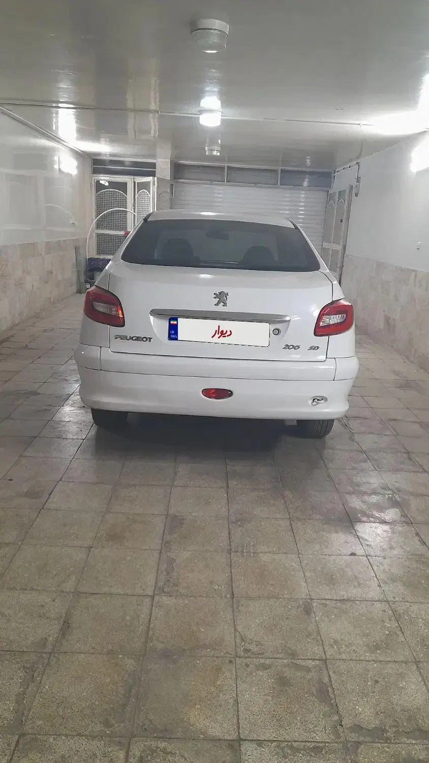 پژو 206 SD 94 v8|خودرو سواری و وانت|مشهد, امیر|دیوار