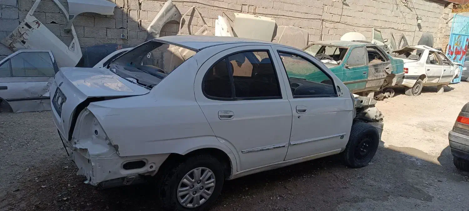 تیبا مدل۹۶ دوگانه فابریک تصادفی|خودرو سواری و وانت|ابریشم, |دیوار