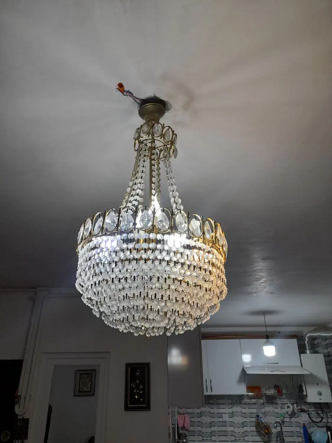 لوستر|لوستر و چراغ آویز|کرمانشاه, |دیوار