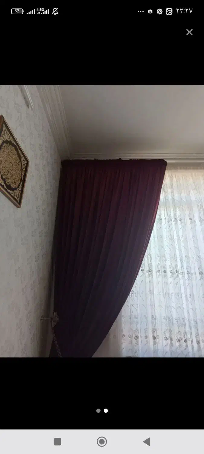 دستک مخمل|پرده، رانر، رومیزی|مشهد, سرافرازان|دیوار