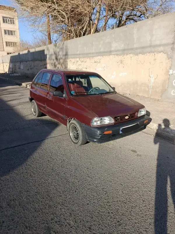 پراید هاچبک مدل ۸۴ رنگ عنابی|خودرو سواری و وانت|زاهدان, |دیوار