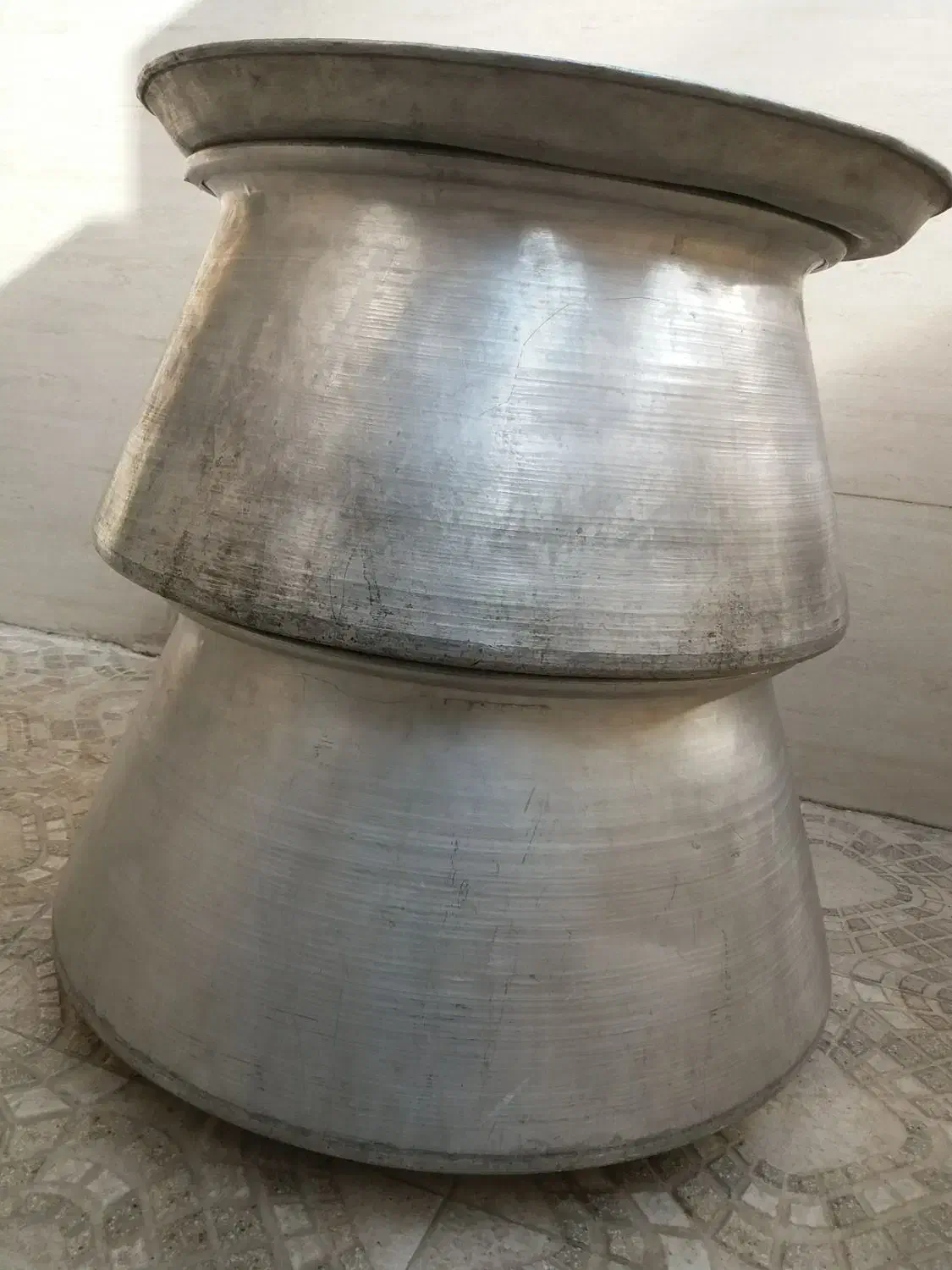 دوتا قابلمه بزرگ|ظروف پخت‌وپز|خرم‌آباد, |دیوار