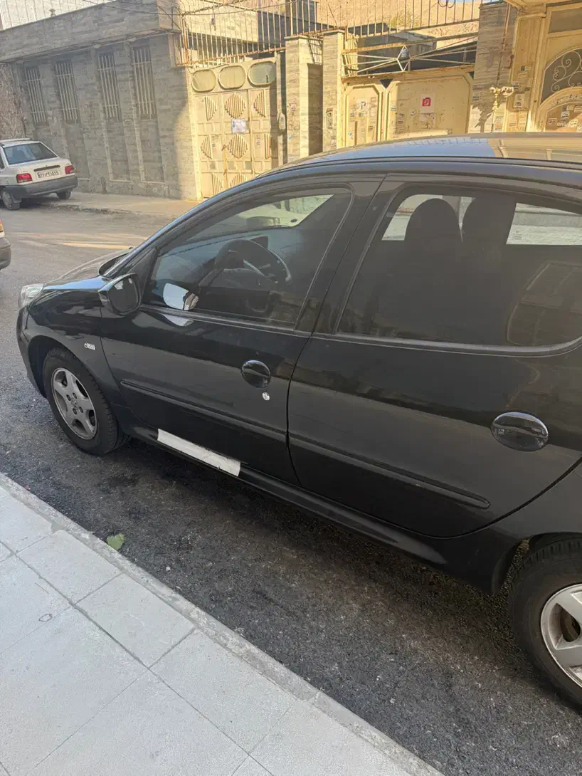 ۲۰۷ پانا اتومات مشکی|خودرو سواری و وانت|کرمانشاه, |دیوار