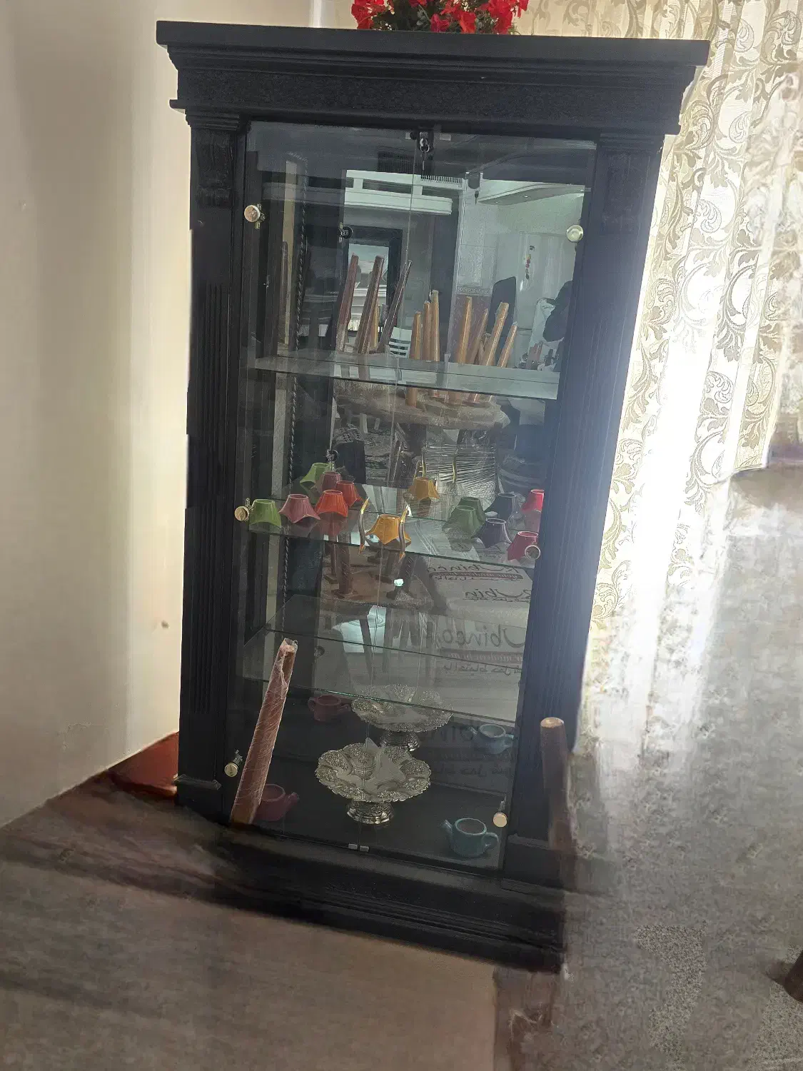 بوفه چوبی|بوفه، ویترین، کنسول|بروجرد, |دیوار