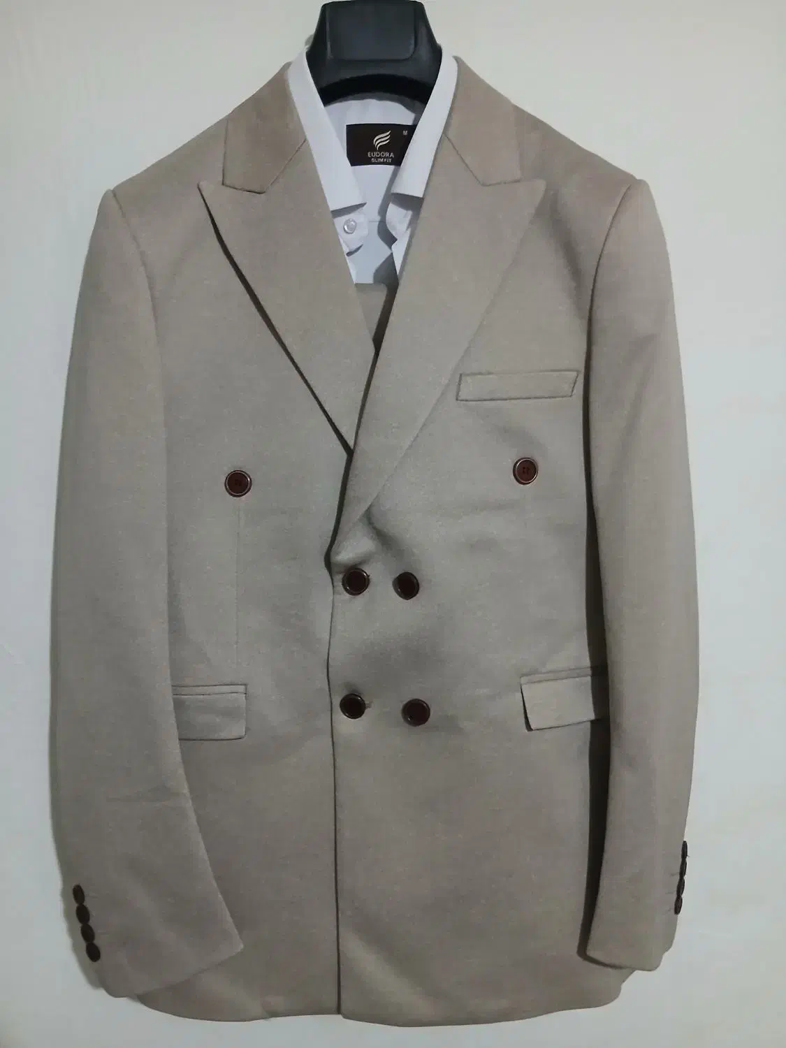 کت شلوار ۴ دکمه سایز ۴۶ نو|لباس|آمل, |دیوار