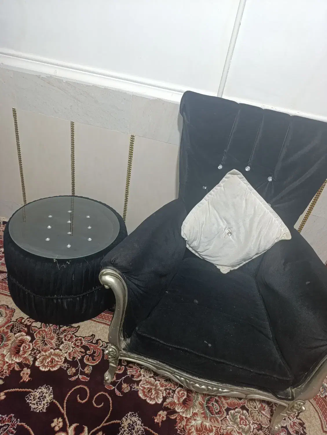 مبل ۷ نفره همراه با بوفه|مبلمان خانگی و میز عسلی|زابل, |دیوار