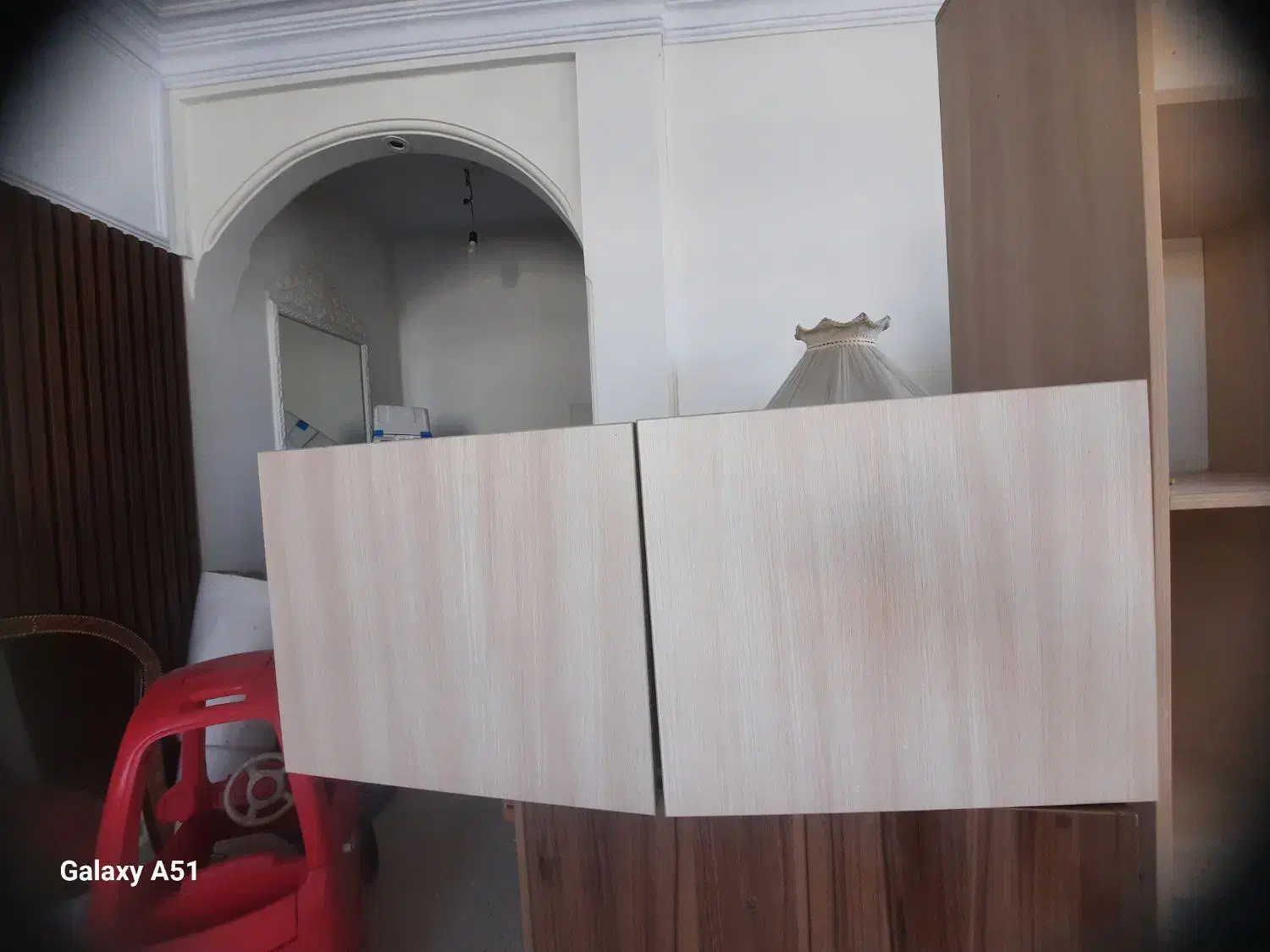 کمد و کتابخانه ام دی اف باهم|کتابخانه، شلف، قفسههای دیواری|تهران, آهنگ|دیوار