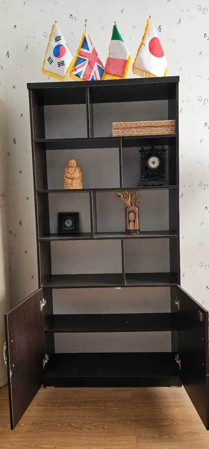 کمد چوبی و کتابخانه|کتابخانه، شلف، قفسه‌های دیواری|تهران, ونک|دیوار