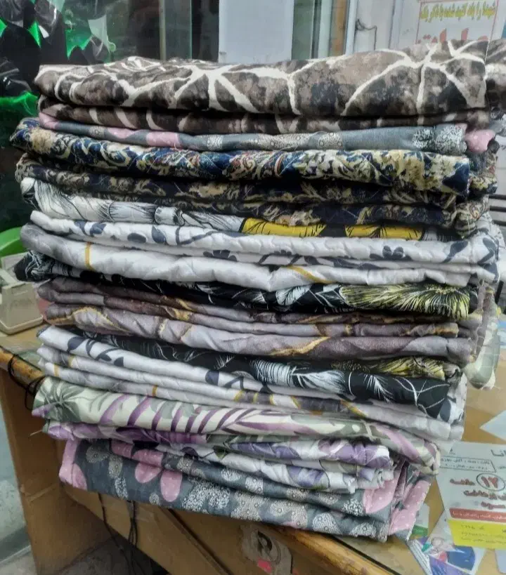 روبالشی مبلی مخمل و پنبه دوز ۱۵۰ هزارتومان|رختخواب، بالش، پتو|گرگان, |دیوار