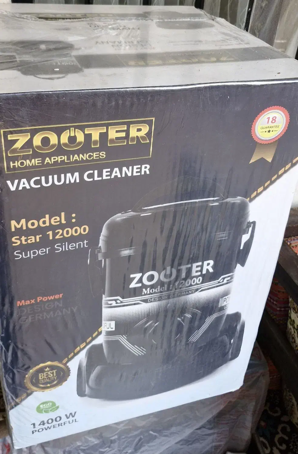 جاروبرقی سطلی زوتر مدل 12000|جاروبرقی، جارو شارژی، بخارشو|شهریار, شهرک شاهد|دیوار