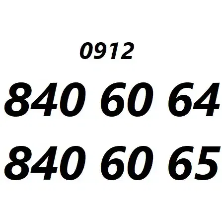 0912-840-60-64|سیم‌کارت|تهران, پرستار|دیوار