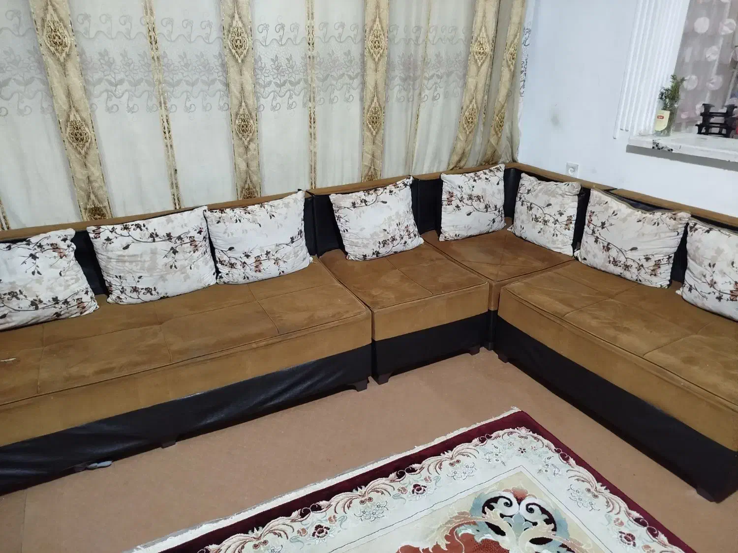 مبل ال چهارتومن|مبلمان خانگی و میز عسلی|تاکستان, |دیوار