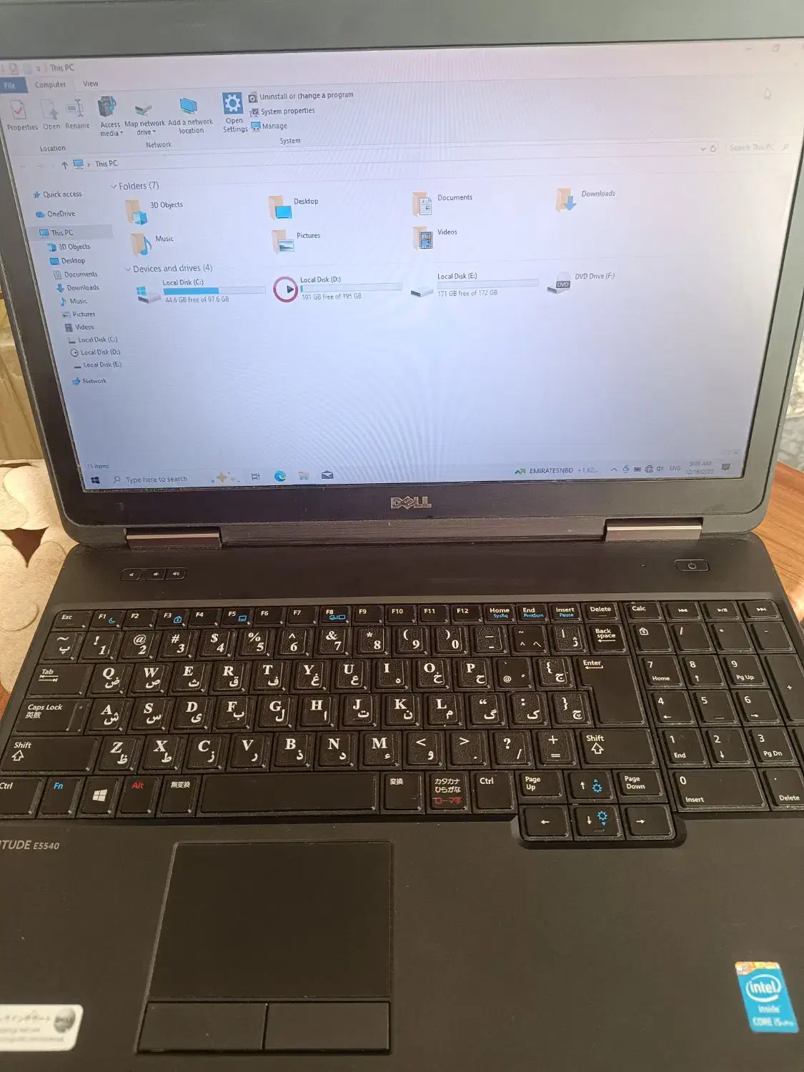 لب تاپ دل در حد نسل ۵|رایانه همراه|ارومیه, |دیوار