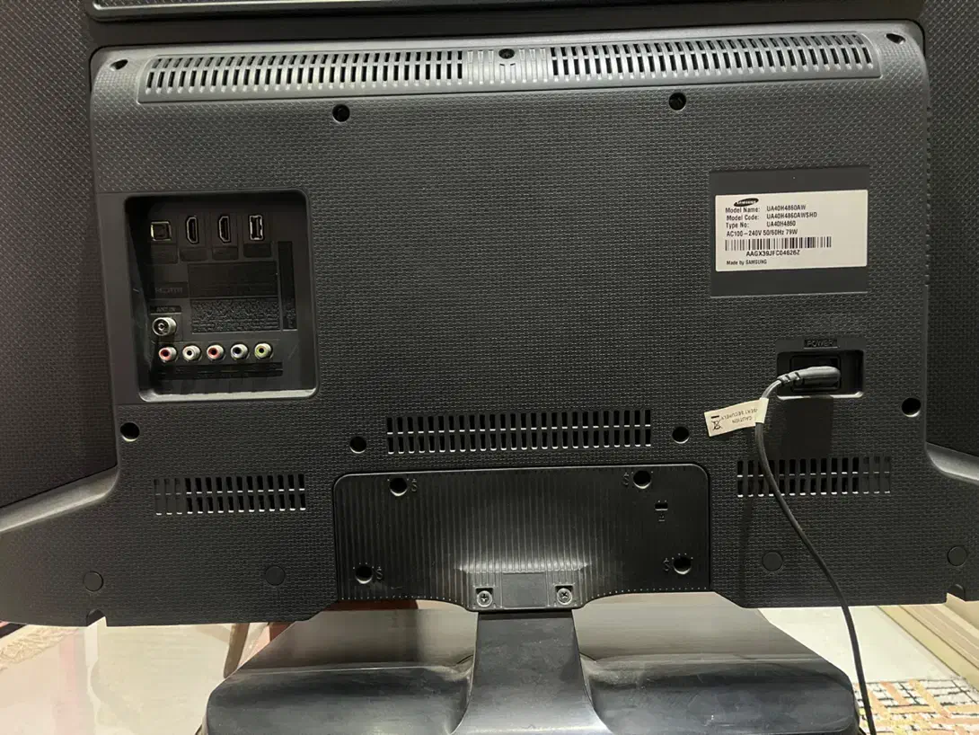 تلویزیون سامسونگ ۴۰ اینچ مدل 4860AW|تلویزیون و پروژکتور|تهران, قاسمآباد|دیوار