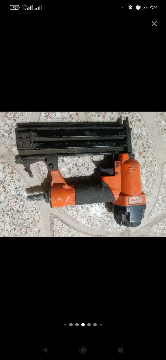 فارسی بر رونیکس ،پمپ باد خارجی،میخکوب بادی F50|ابزارآلات|قم, باغ شازده|دیوار