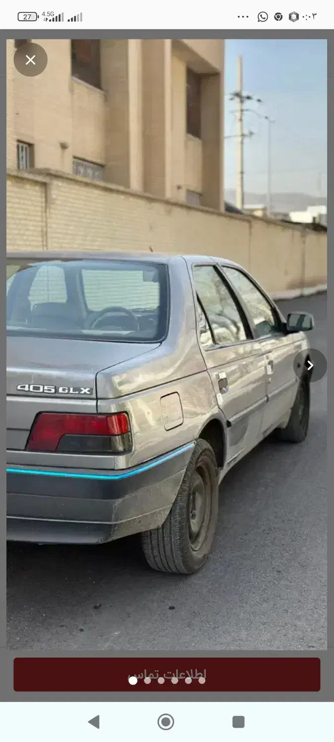 پژو ۴۰۵ مدل ۹۱|خودرو سواری و وانت|یاسوج, |دیوار