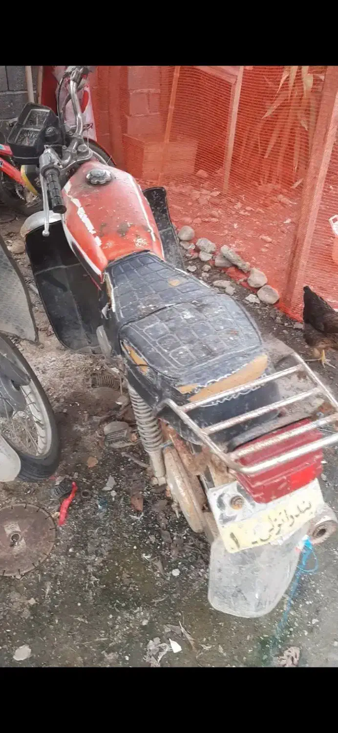 موتور مزایده مدل ۸۶|موتورسیکلت|لاهیجان, بوجایه|دیوار